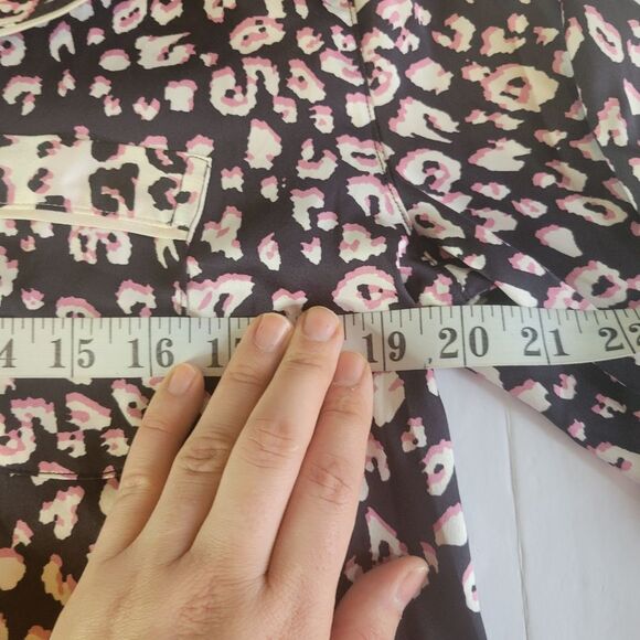Victoria’s Secret Pijama Top Blouse Long Sleeve Size Medium - Picture 3 of 7